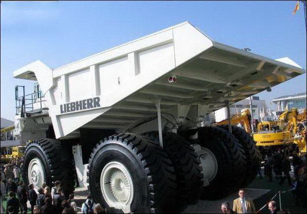 Liebherr T282B: характеристики и фото