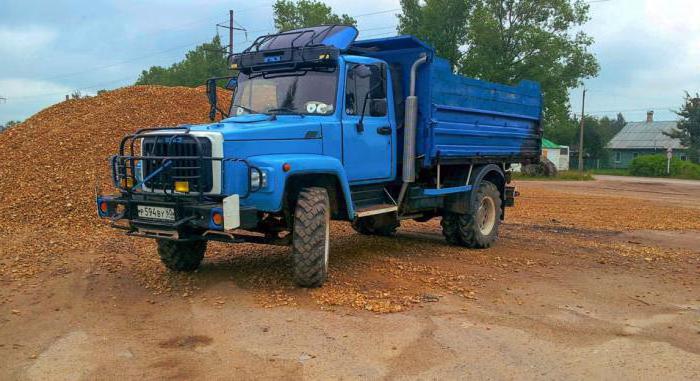 Самосвалы ГАЗ-3307: устройство и технические характеристики