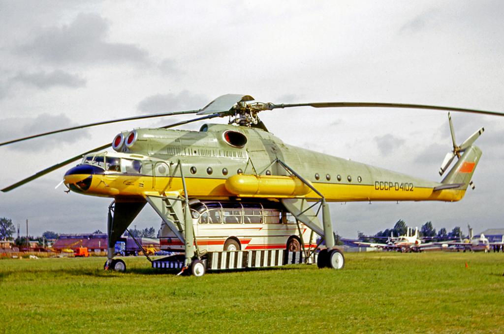 Ми-10 с грузом