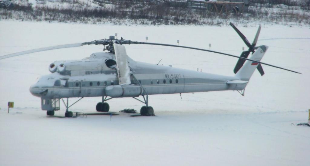 Ми-10 на земле