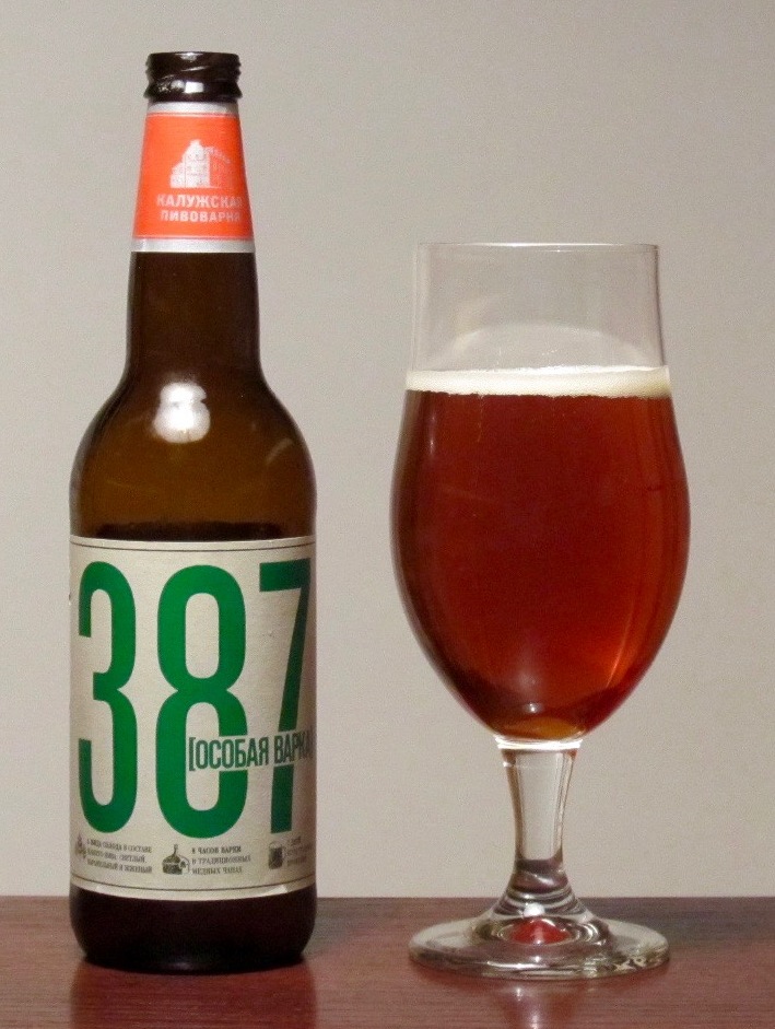 Пиво "387. Особая варка"