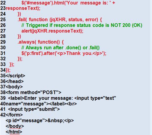 jquery ajax success