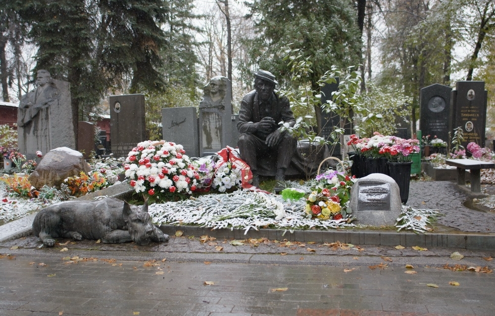 могила Юрия Никулина