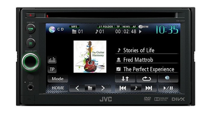 jvc kw av51 подключение