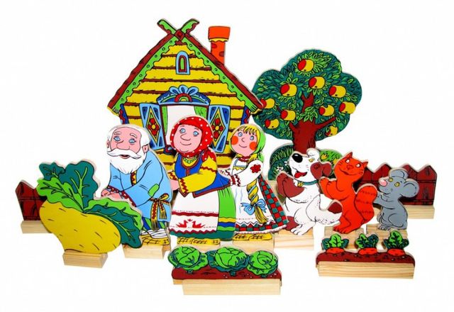 "Репка" из бумаги