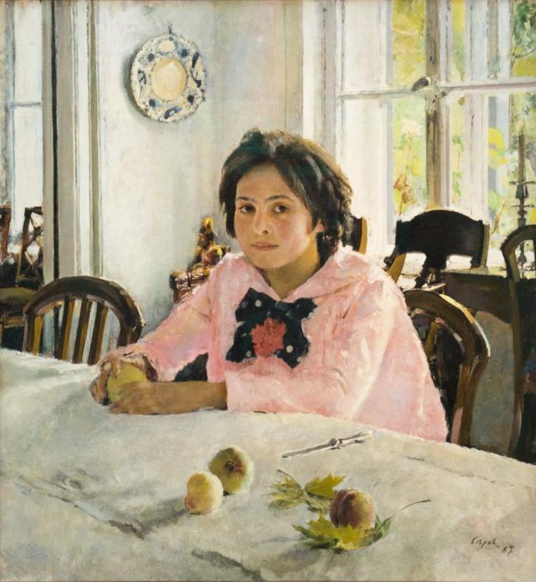 "Девочка с персиками"