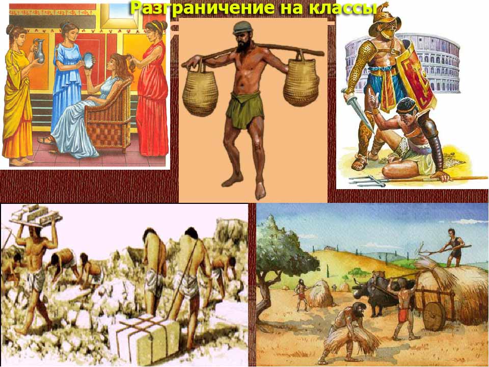 Разграничения на классы