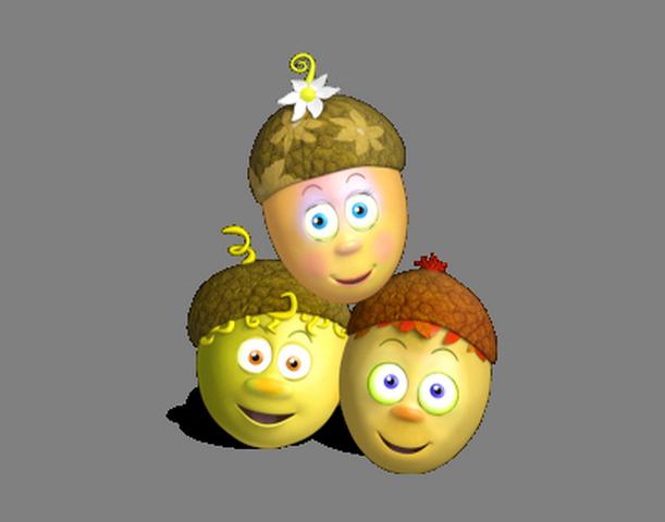 Веселые желуди