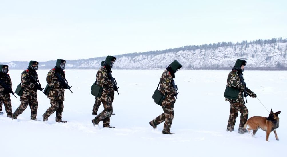 Китайский погрнаничный дозор
