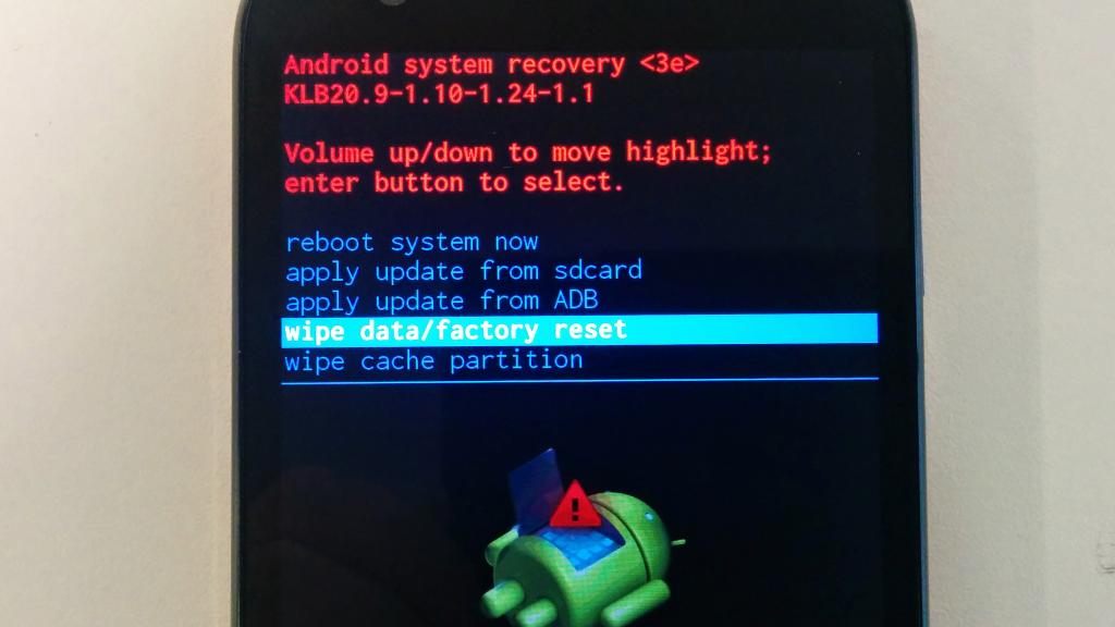 Hard Reset