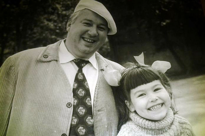 Юрий Волынцев и его дочь