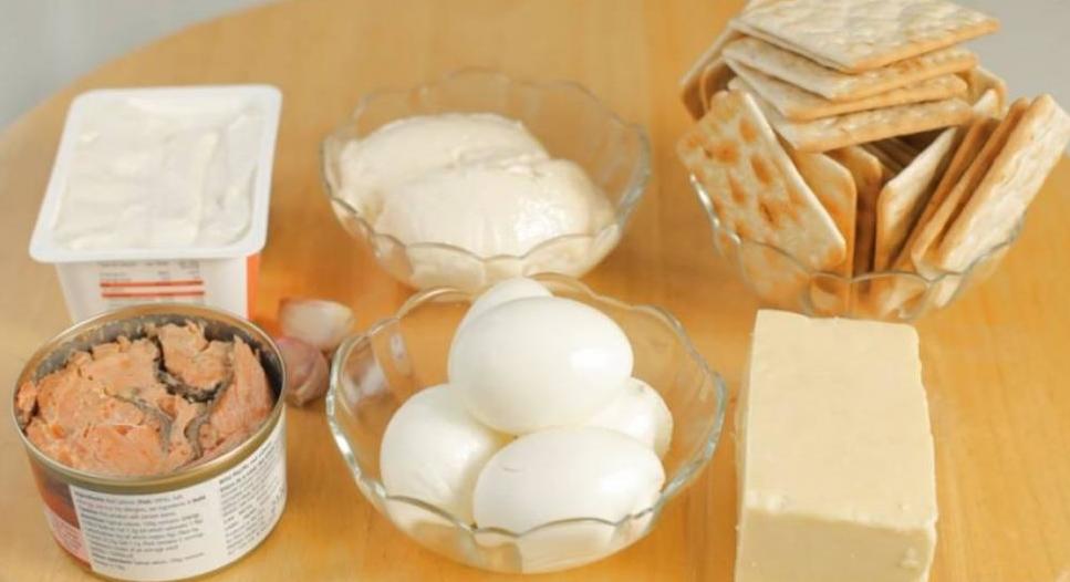 Продукты для торта